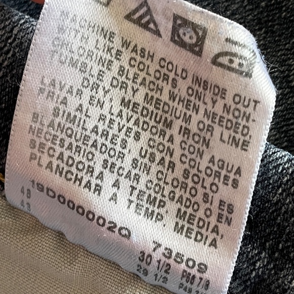 Lee Regular Fit Mens S Gene Stretch Denim Jeans Size 42 30 EUC - Picture 7 of 9